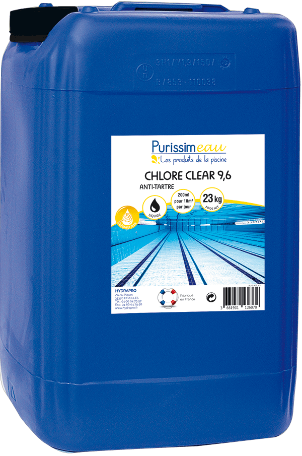 Chlore Clear 9,6 - Hydrapro