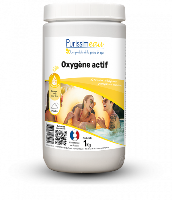 OXYGENE ACTIF CHOC SPA ET PISCINE 1KG