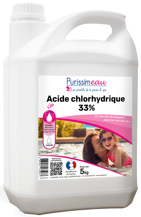 Acide chlorhydrique 33 - Hydrapro