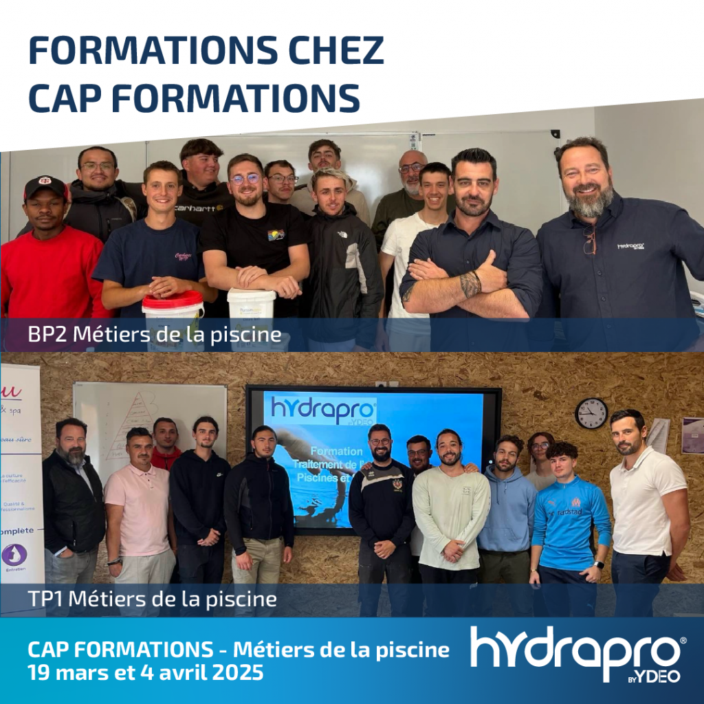 Formations chez CAP FORMATIONS;
Photo des 2 interventions avec les étudiants.